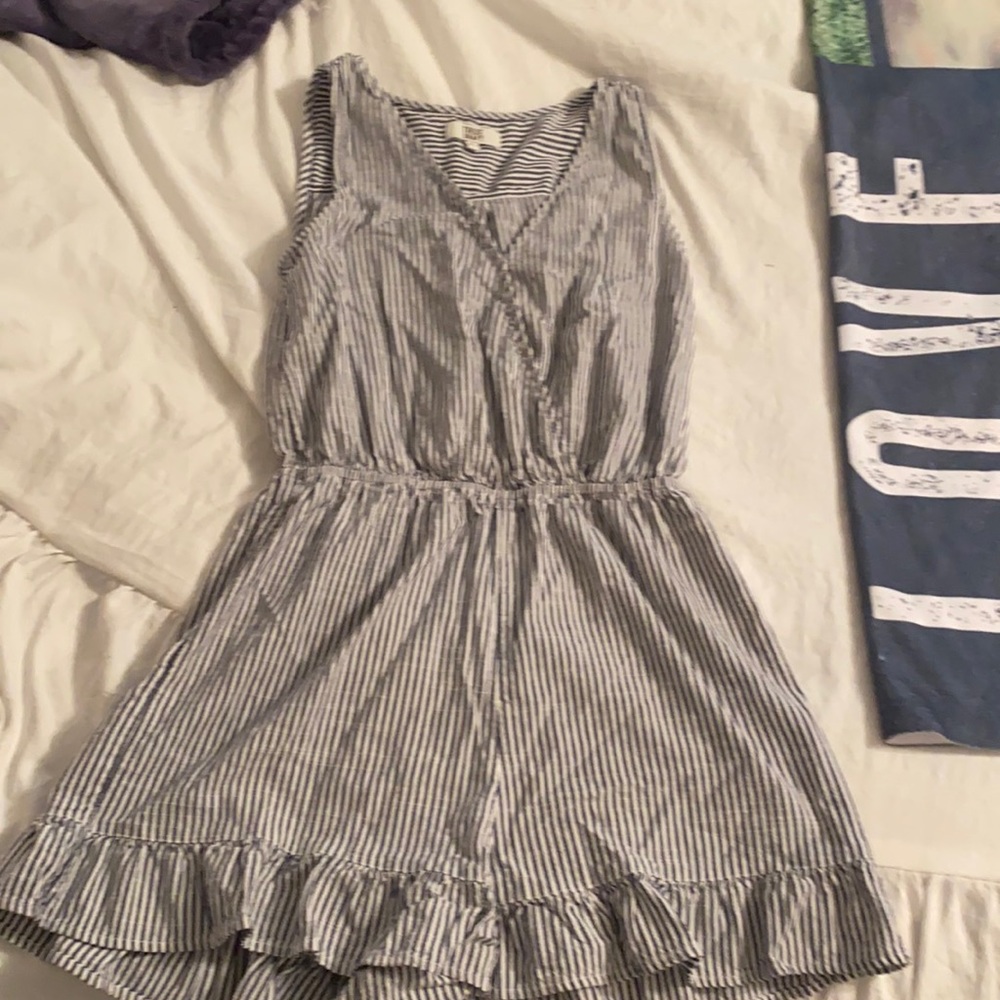 stripped romper